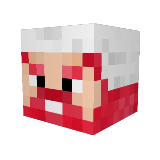 weltkrieg1918 Minecraft avatar head, 3D render