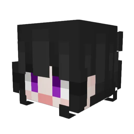 wendy_0832 Minecraft avatar head, 3D render