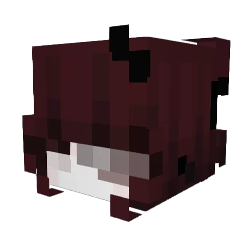 wenyq Minecraft avatar head, 3D render
