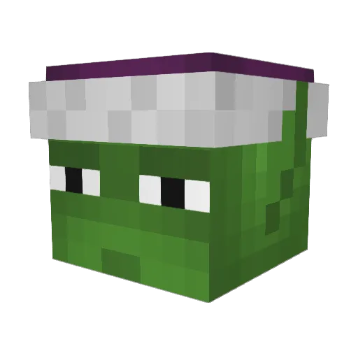 wereu90 Minecraft avatar head, 3D render