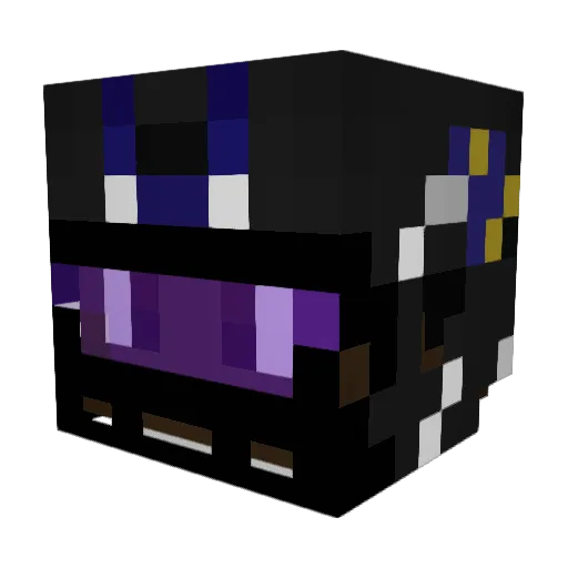 weristjoe Minecraft avatar head, 3D render