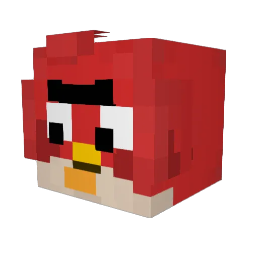 Minecraft-Avatar von werrzxvskyy: Kopf als 3D-Render