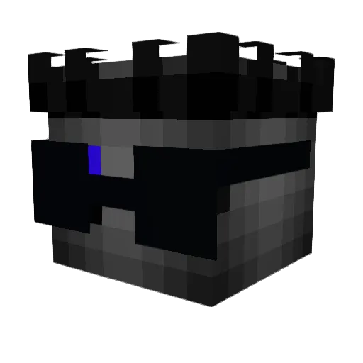 werserin0 Minecraft avatar head, 3D render