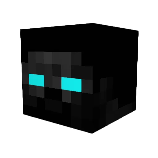 wersia_java Minecraft avatar head, 3D render