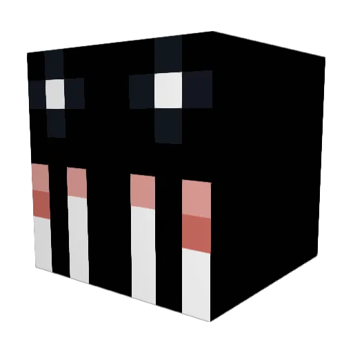 wersus659 Minecraft avatar head, 3D render