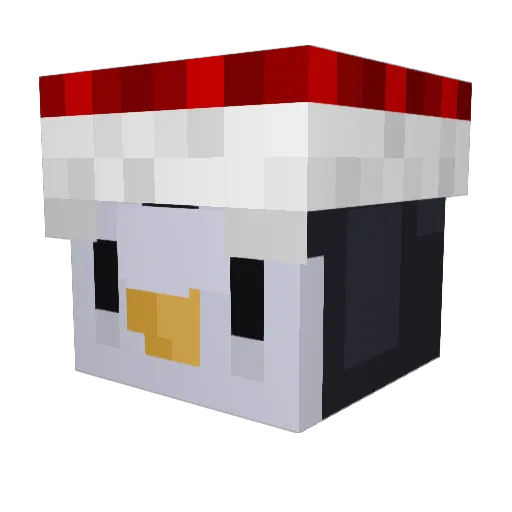 wertyghty2 Minecraft avatar head, 3D render