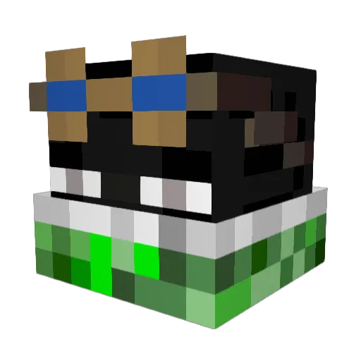 wertymand0 Minecraft avatar head, 3D render