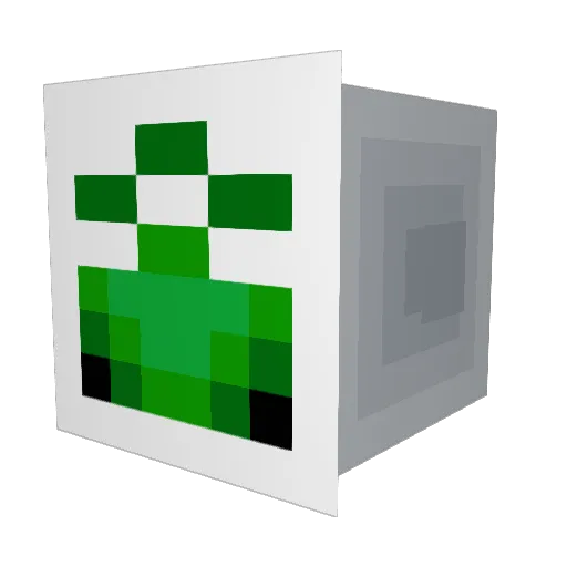 wery4567890 Minecraft avatar head, 3D render