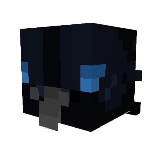 wesguess Minecraft avatar head, 3D render