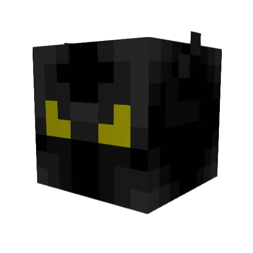 wesley076 Minecraft avatar head, 3D render