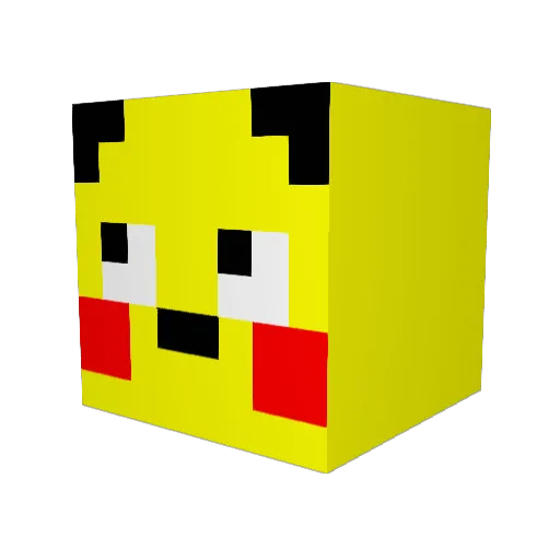 wesleydog01 Minecraft avatar head, 3D render