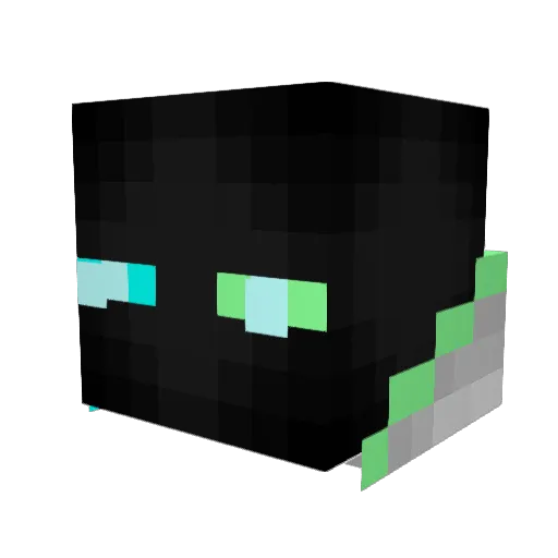 westdabest Minecraft avatar head, 3D render