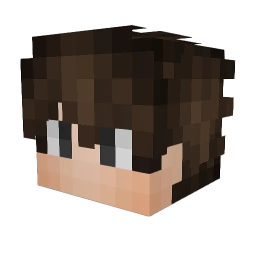 westwing12 Minecraft avatar head, 3D render
