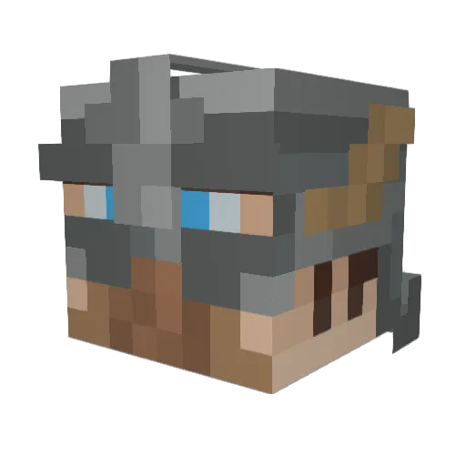westy983 Minecraft avatar head, 3D render
