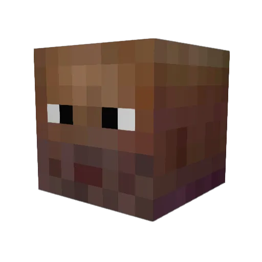 westyclan Minecraft avatar head, 3D render