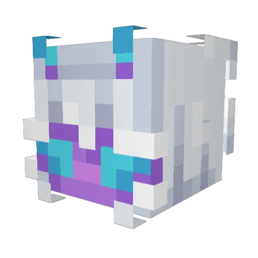 wet_tarp Minecraft avatar head, 3D render