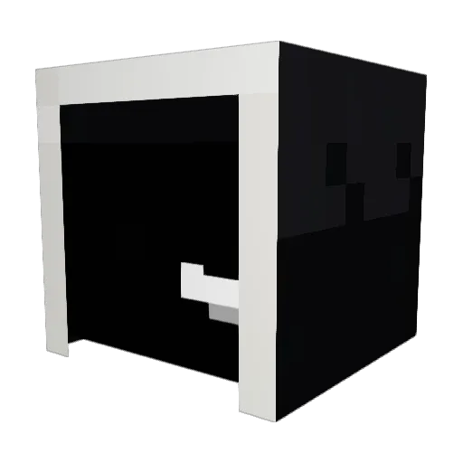 wethaa Minecraft avatar head, 3D render