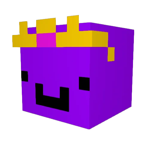 wetherski Minecraft avatar head, 3D render