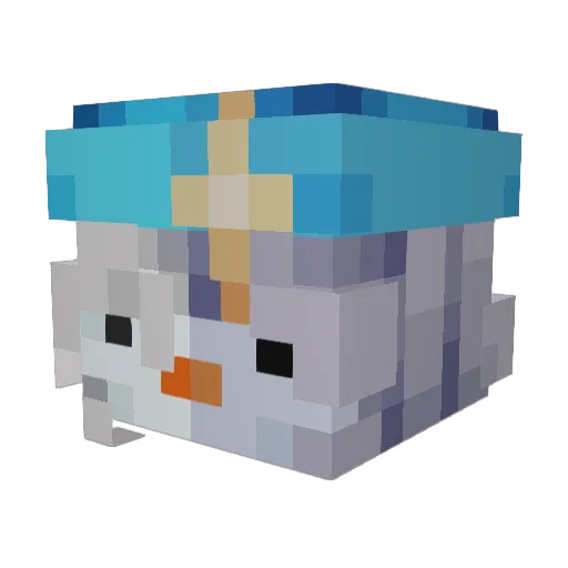 wethr Minecraft avatar head, 3D render