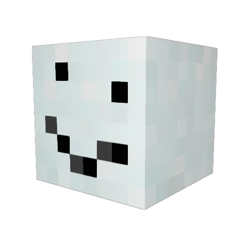 wetjumper Minecraft avatar head, 3D render