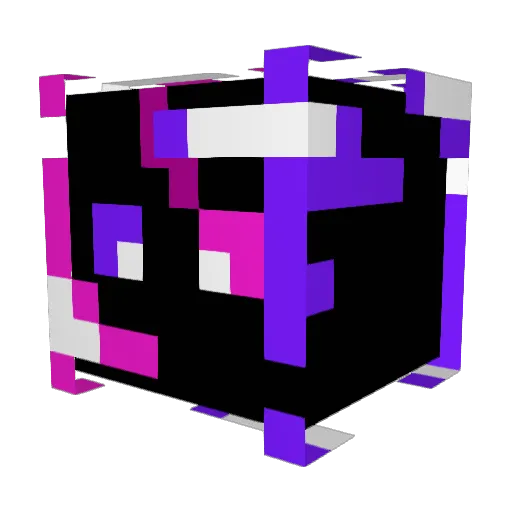 wetqu33f Minecraft avatar head, 3D render