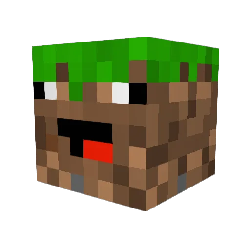 wetsparrohawk Minecraft avatar head, 3D render