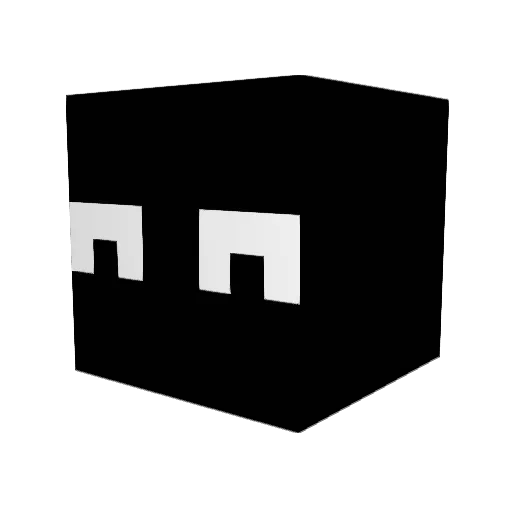 wewath Minecraft avatar head, 3D render