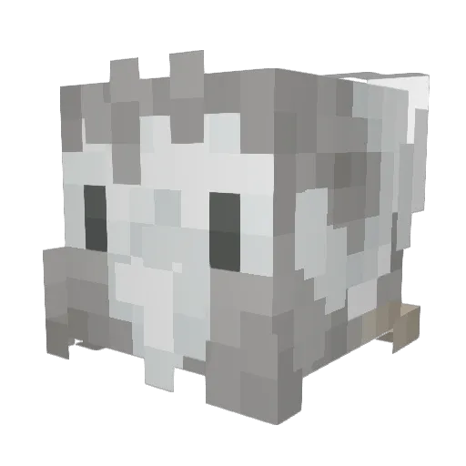 weyrmos Minecraft avatar head, 3D render