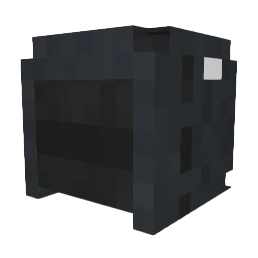 wfgsj Minecraft avatar head, 3D render