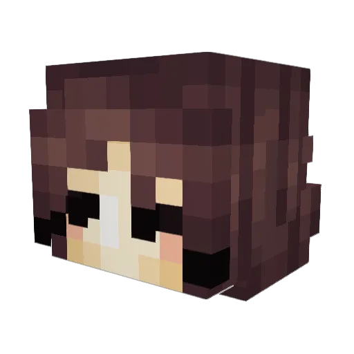 whatThenson Minecraft avatar head, 3D render