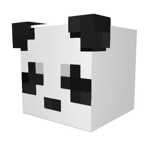 whatarebubbles Minecraft avatar head, 3D render
