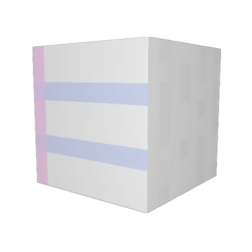 whatisdot Minecraft avatar head, 3D render
