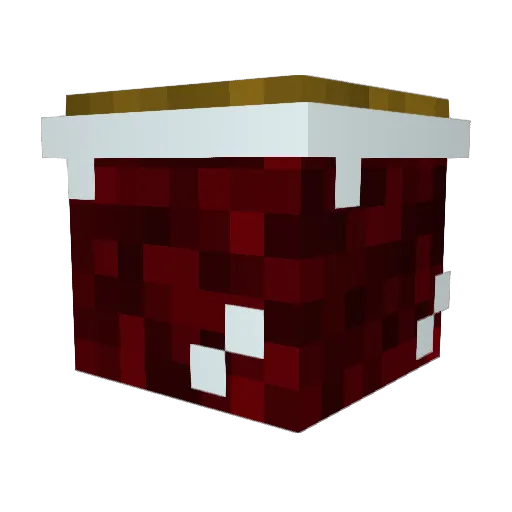 whatsagarnet Minecraft avatar head, 3D render