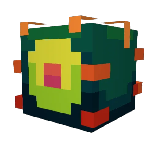 whatsgoing0n Minecraft avatar head, 3D render