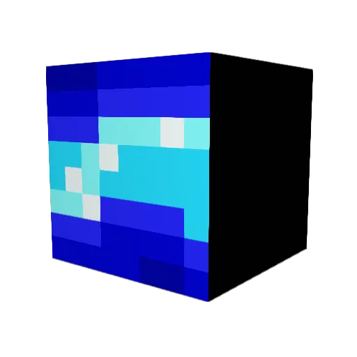 whatsupdoc20 Minecraft avatar head, 3D render
