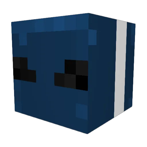 whatthehelliee Minecraft avatar head, 3D render