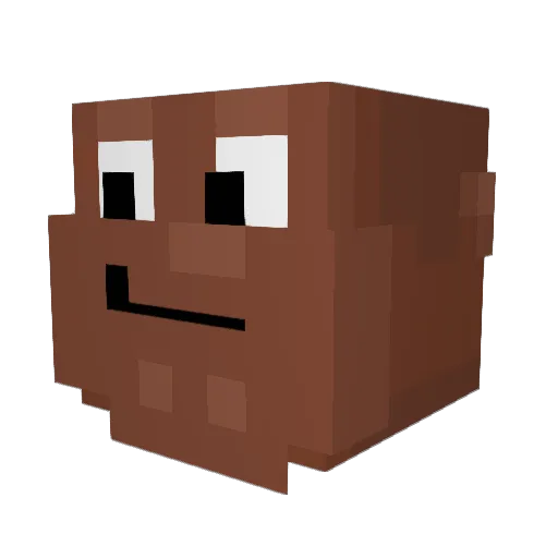 whdgis222 Minecraft avatar head, 3D render