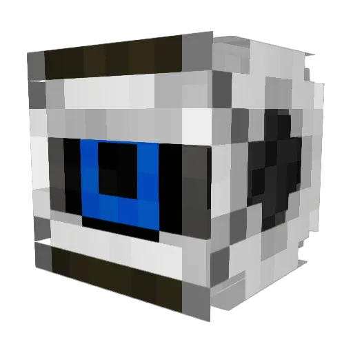wheats90 Minecraft avatar head, 3D render