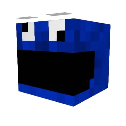 wheelerBoyz Minecraft avatar head, 3D render