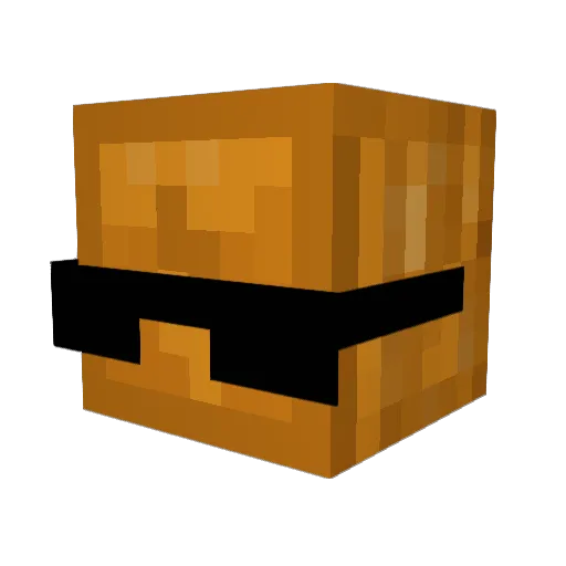 whippingcream Minecraft avatar head, 3D render