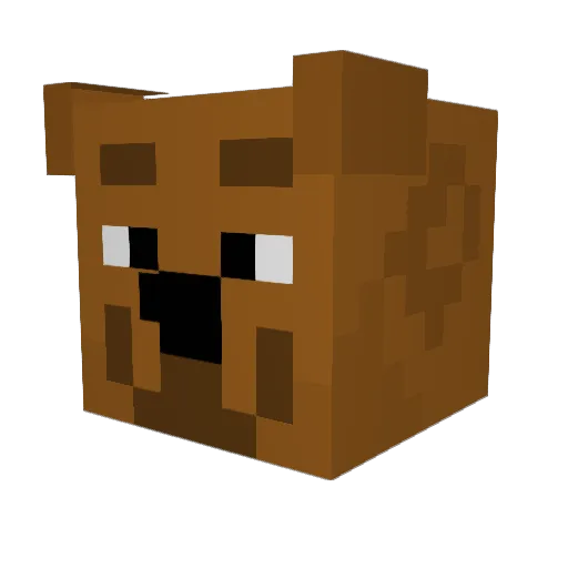 white_eagle05 Minecraft avatar head, 3D render