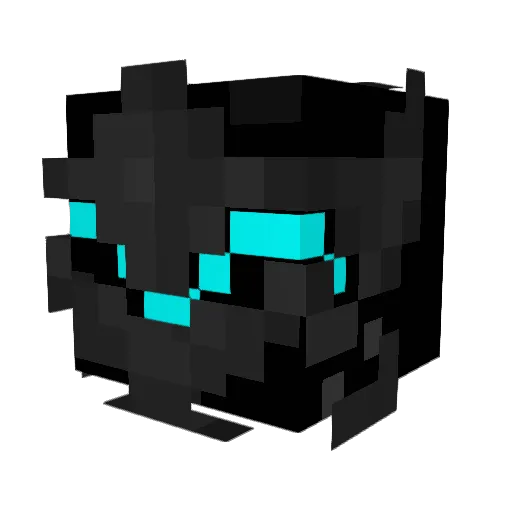 whitesb925 Minecraft avatar head, 3D render