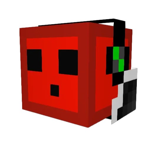 whitesheep69 Minecraft avatar head, 3D render