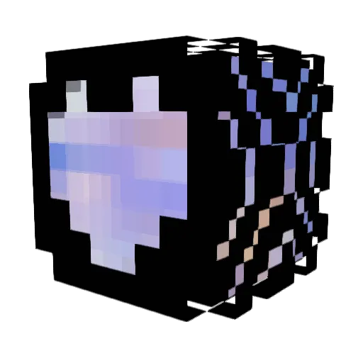 whiti100 Minecraft avatar head, 3D render