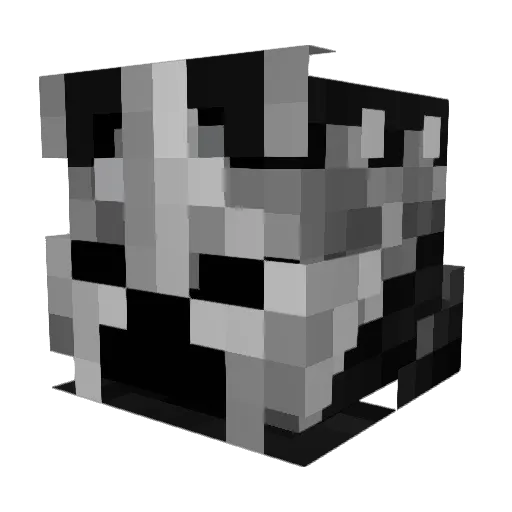 whoisbizzo Minecraft avatar head, 3D render