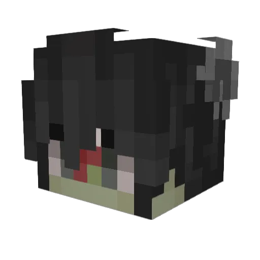 whoisjasper Minecraft avatar head, 3D render