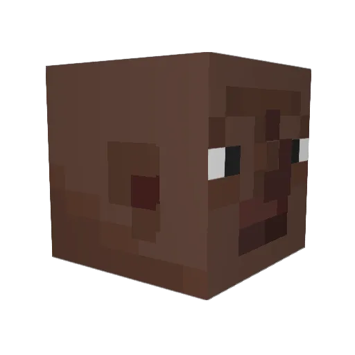 whoiskayy Minecraft avatar head, 3D render