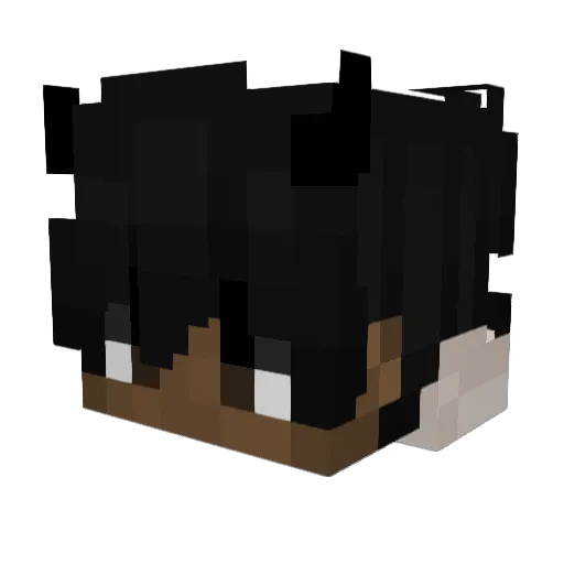 whoismkw1 Minecraft avatar head, 3D render