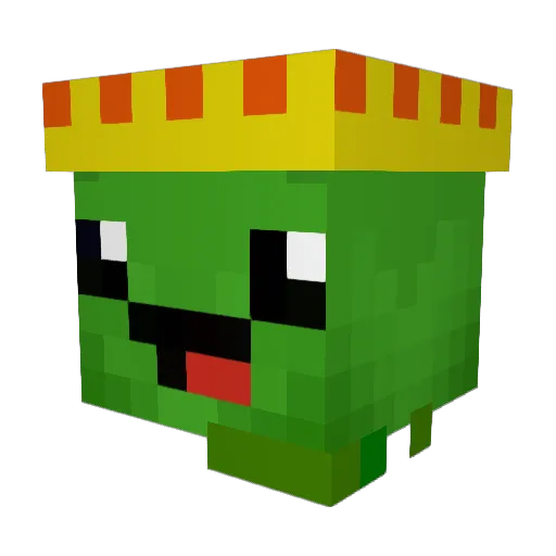 whoispete Minecraft avatar head, 3D render