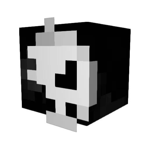 whoisxonic Minecraft avatar head, 3D render